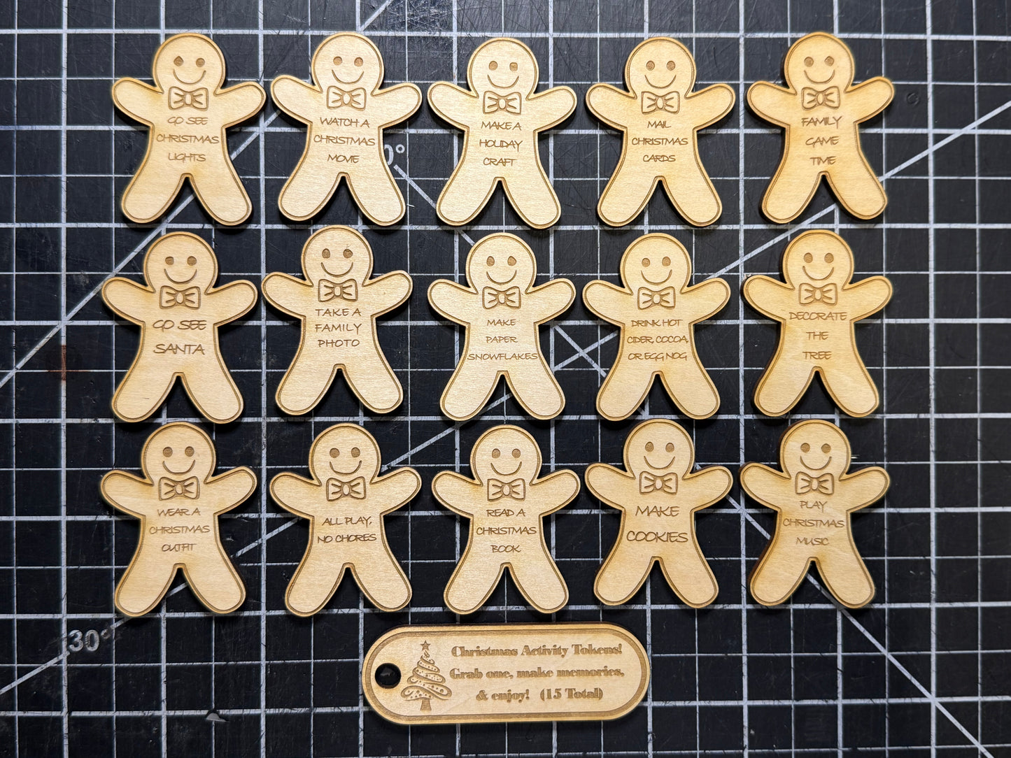 Christmas Activity Tokens