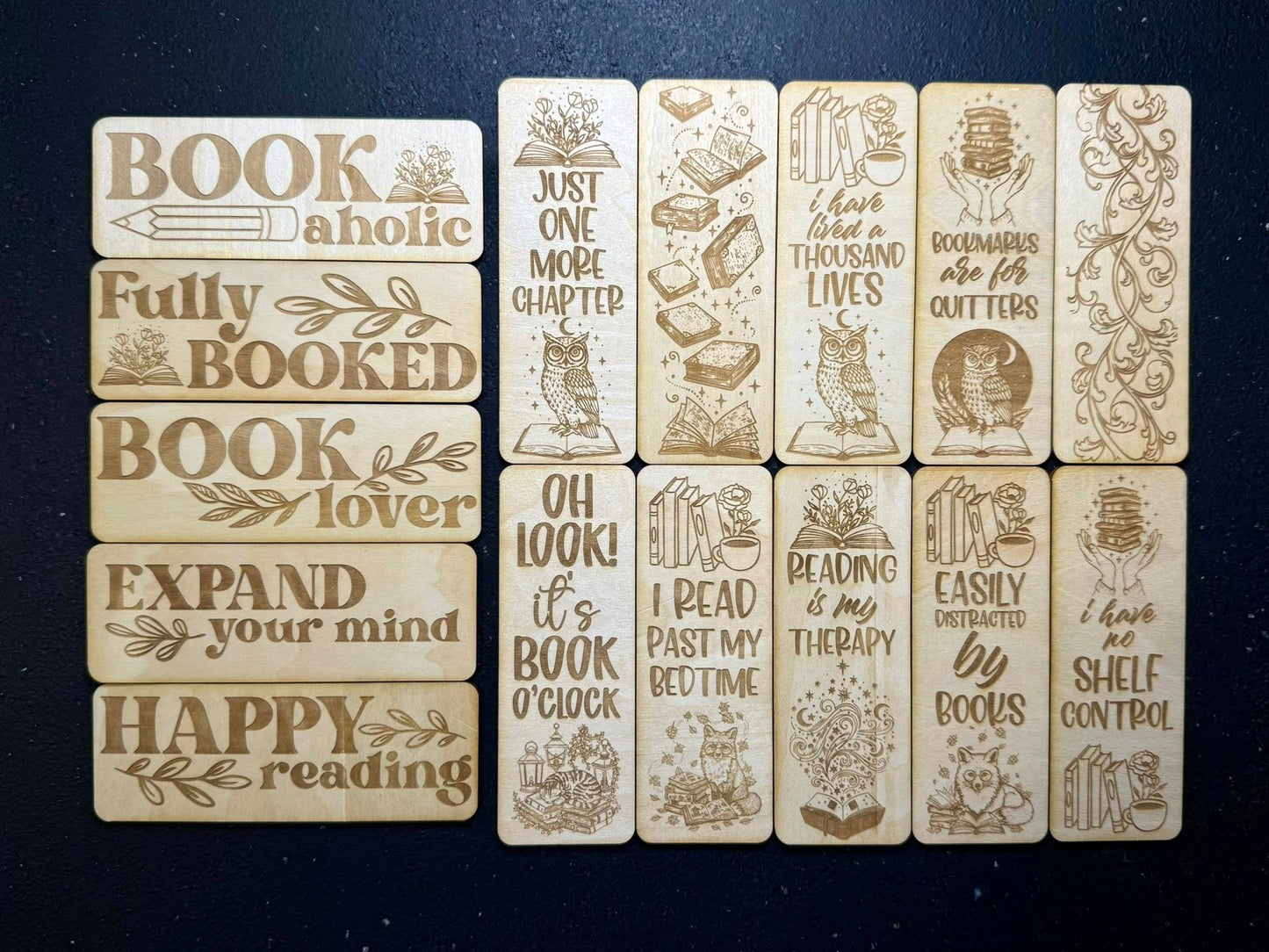 Bookmarks - wooden
